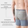 Langsha Men's 3-Pack Cotton Anti-Chafe Boxer Briefs