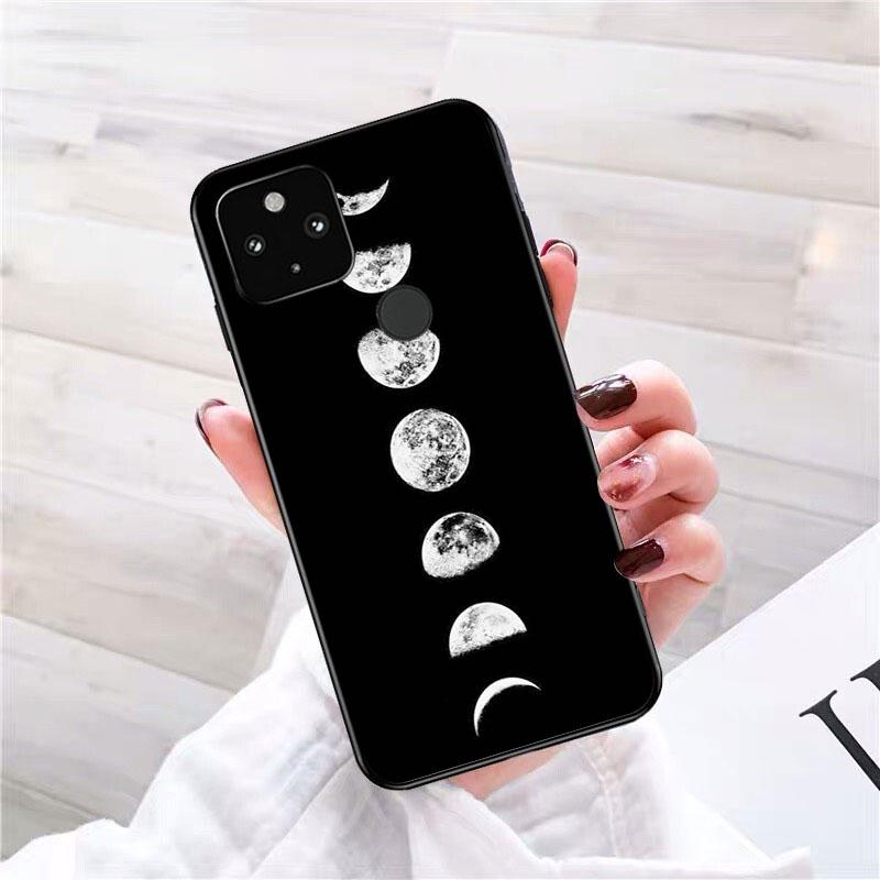Чехол для телефона «Луна, звезда, космический астронавт» для Google Pixel 7 Pro 7 6A 6 Pro 5A 4A 3A Pixel 4 XL Pixel 5 6 4 3 XL 3A XL 2 XL