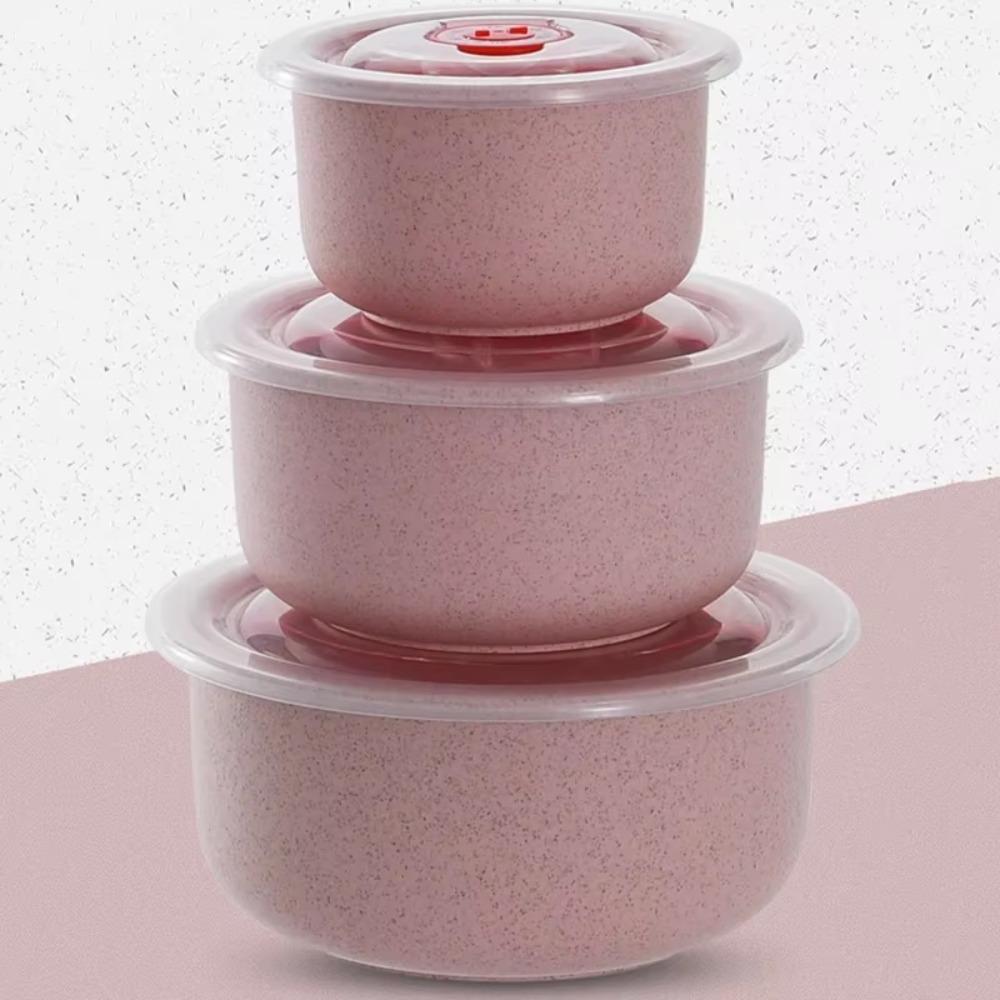 Пластиковый ланч-бокс с крышкой, контейнер для хранения фруктов и закусок, штабелируемый контейнер для еды, подходит для микроволновой печи, коробка для сохранения домашней еды