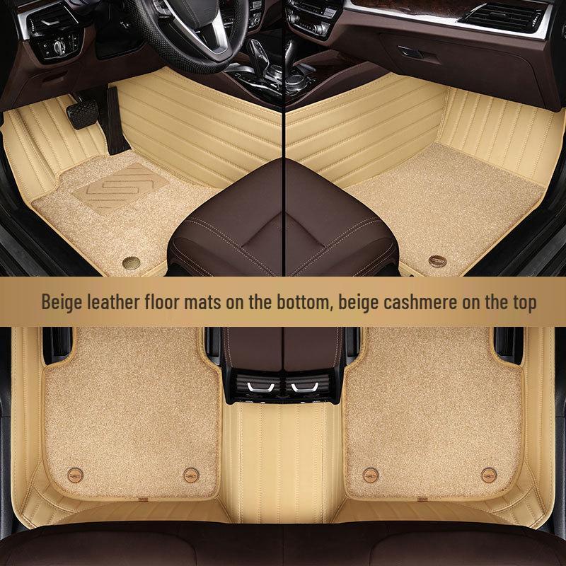 Honda CRV 24-Model Fully Enclosed Genuine Leather Floor Mats (10/22/16)