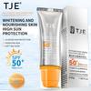 TJE Отбеливающий солнцезащитный крем SPF50+PA++++ Защита от УФ-излучения, Защита от солнца, Защита от воды и пота Освежающий эффект на все тело