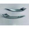 For Mazda CX-5 -24 Chrome abs Rear bumper Fog Light Lamp frame Cover Trim 2x