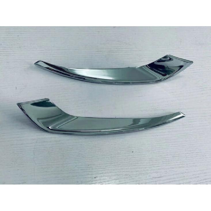 For Mazda CX-5 -24 Chrome abs Rear bumper Fog Light Lamp frame Cover Trim 2x