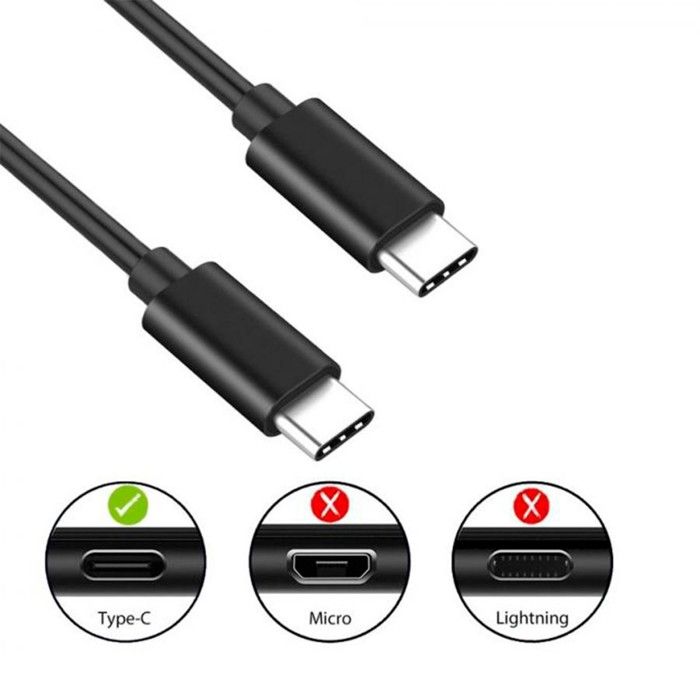 Кабель USB Type-C Ewent Ec1035 для Type-C 1М Черный
