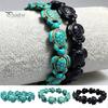 Vivid Animal Shape Unisex Bracelet Gift Faux Turquoise Sea Turtles Hawaiian Bracelet Environmentally Friendly