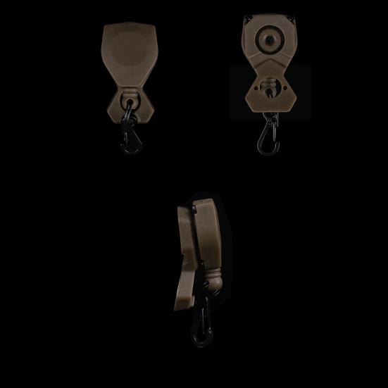 NVG Anti-lost Lanyard 360 Degree Rotation Helmet Mount Night Vision Goggles Telescopic Rope Strap for WILCOX L2 G05 Three-Hole NVG Mounting System