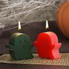 2Pcs Halloween Pumpkins Skull Silicone Molds Plaster Silicone Molds for Epoxy Resin Candle Halloween Festival Decoration