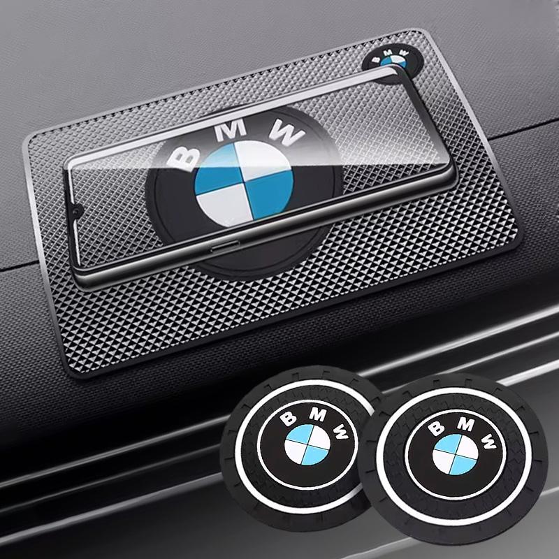 OEBX9 PVC Silicone Car Dashboard Non-Slip Mats Anti-Slip Water Cup Pad For BMW X1 X3 X5 X6 E90 E91 E92 E60 E61 F10 F07 E63 E64 F12 F30