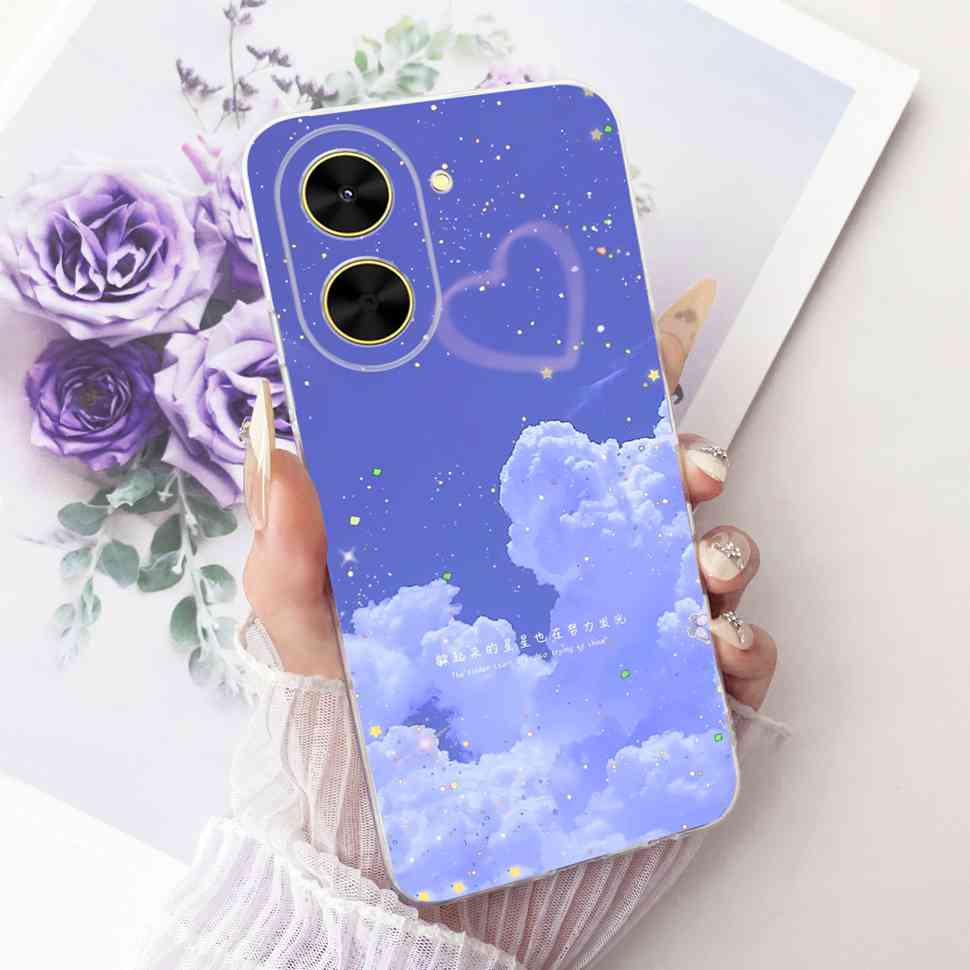 For Xiaomi Poco C71 Case PocoC71 New Design Butterfly Soft Silicone TPU Cover For Xiaomi Redmi A5 RedmiA5 4G Protective Cases