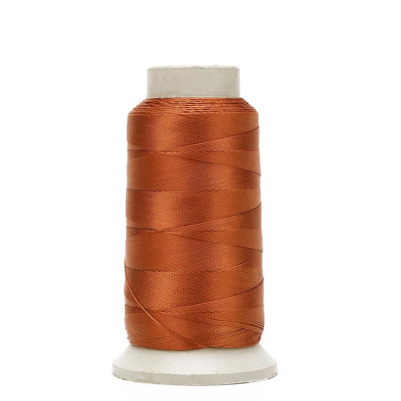 Высокопрочная 500D 4-слойная прочная мерсеризованная нейлоновая швейная нить для кожи и пуховиков