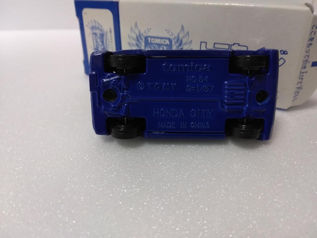 Tomica 30th Anniversary Honda City Mini Blue Car,