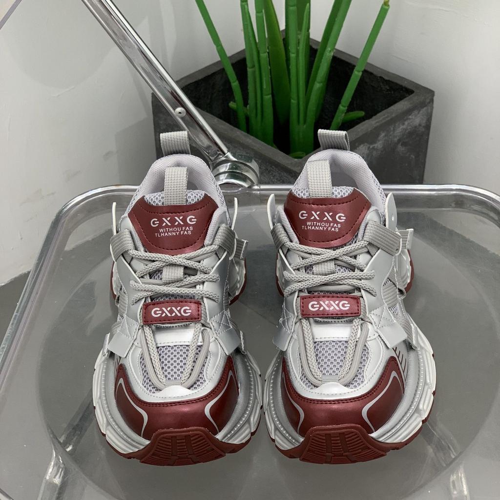 Кроссовки на толстой подошве, легкие и дышащие, сетчатые, в стиле «папины кроссовки», летние беговые кроссовки, универсальные и тонкие, увеличивающие рост, спортивная обувь, повседневная женская обувь