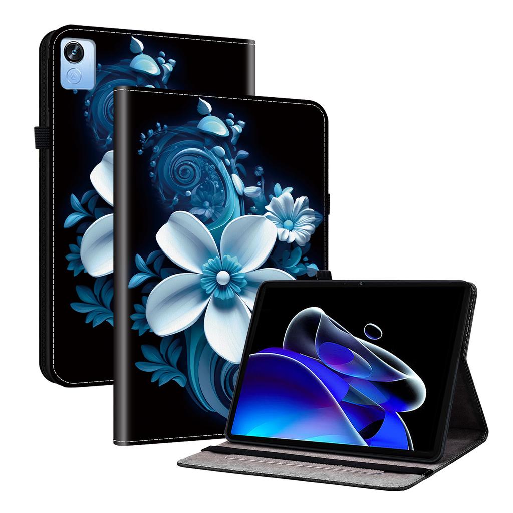 Чехол из искусственной кожи для планшета Realme Pad X-11 стилей! Прочный, с 2 слотами для подставки, держателем для карандашей и слотами для карточек, гибкая задняя крышка из ТПУ