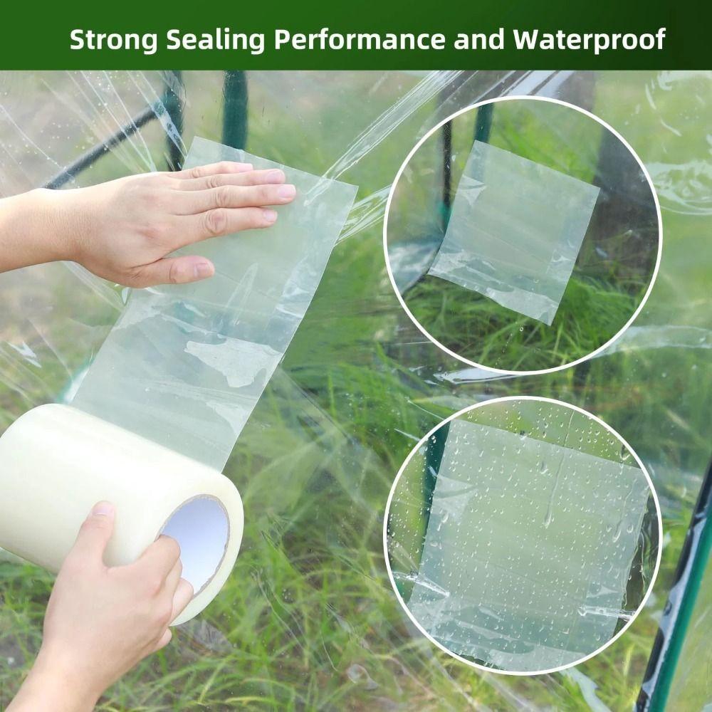 Прозрачная пластиковая защитная лента для ремонта теплиц, устойчивая к ультрафиолетовому излучению