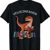 Футболка Velocireader Raptor Динозавр Тираннозавр Книжный червь Читатель Любитель книг