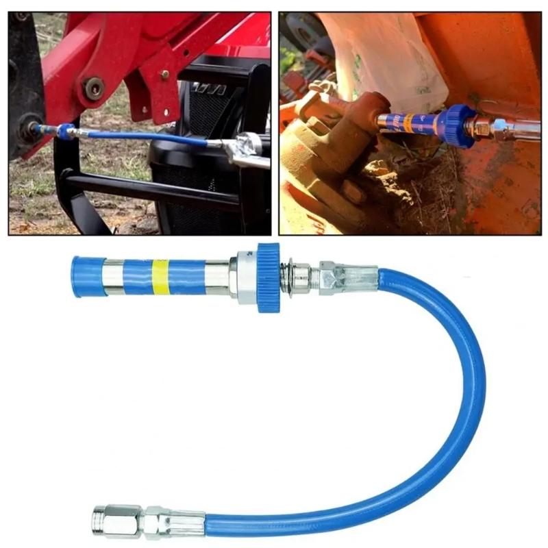 Universal Ergonomic Heavy Duty Grease Efficient Lubrication Coupler High Pressure Adapter Rapid Locking Release Function