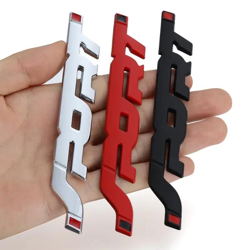 Car Sticker Styling Metal 3D Chrome Black Auto Car Trunk Racing Sport Word Letter Logo Emblem Badge Decal Sticker Accessories