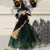 High Quality Haunted House Doll Ornaments Decorate Props Tree Top Star Witch Doll Halloween Decorations Ghost Festival