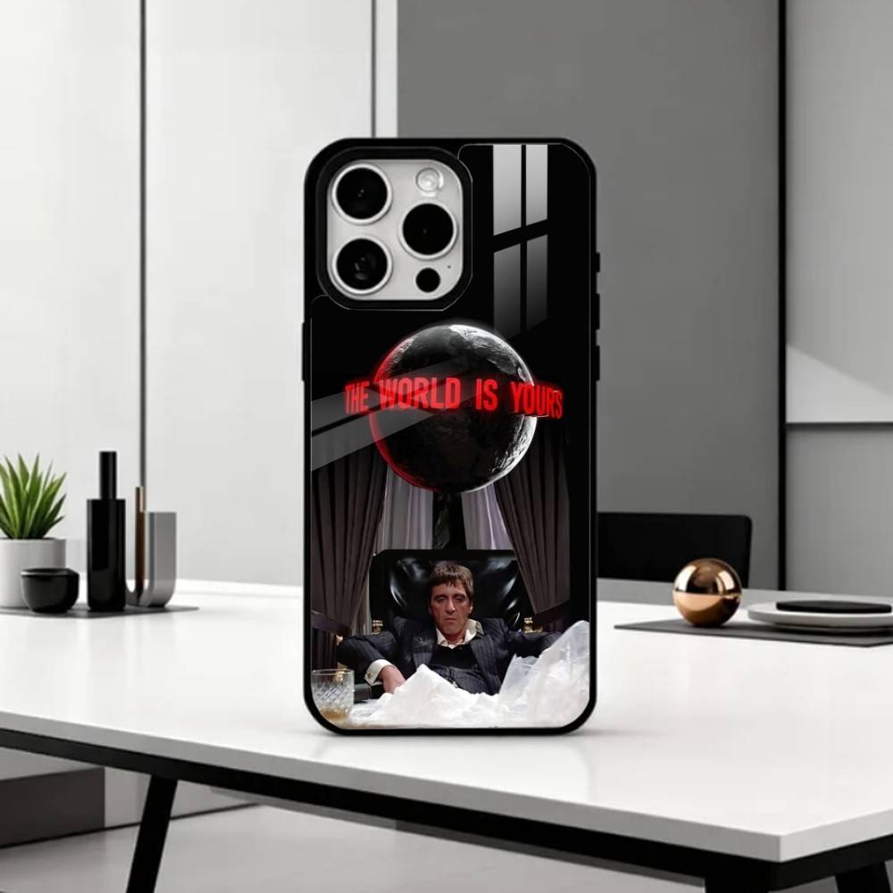 The World Is Yours S-Scarfaces    Phone Case For iPhone17,16,15,14,13,12,11 Plus,Pro Max Magnetic For Magsafe Wireless Charging