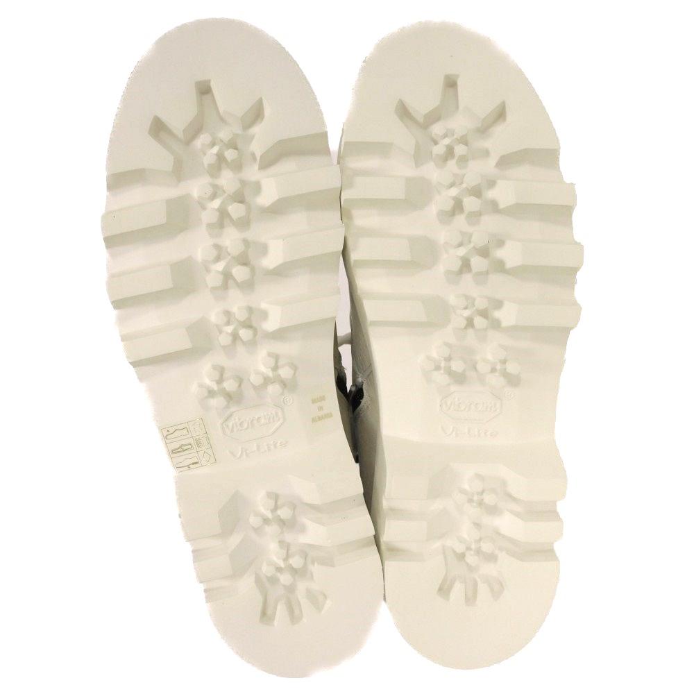 Б/у Rita Army 36" мех средний боковая молния танк подошва, 11-люверсная, 9,1", неиспользованный логотип арки, белый, женская, размер 11690 YE80FRI