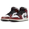 Мужские кроссовки Air Jordan 1 Mid SE Wear-Away White Black Sail DV9565-006