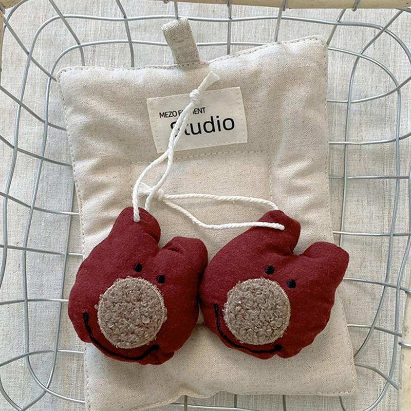 Креативный тканевый брелок-подвеска в виде животного для сумки, забавный маленький брелок в виде медведя, брелок в виде утки, милая подвеска в виде ежика, аксессуары, подарки