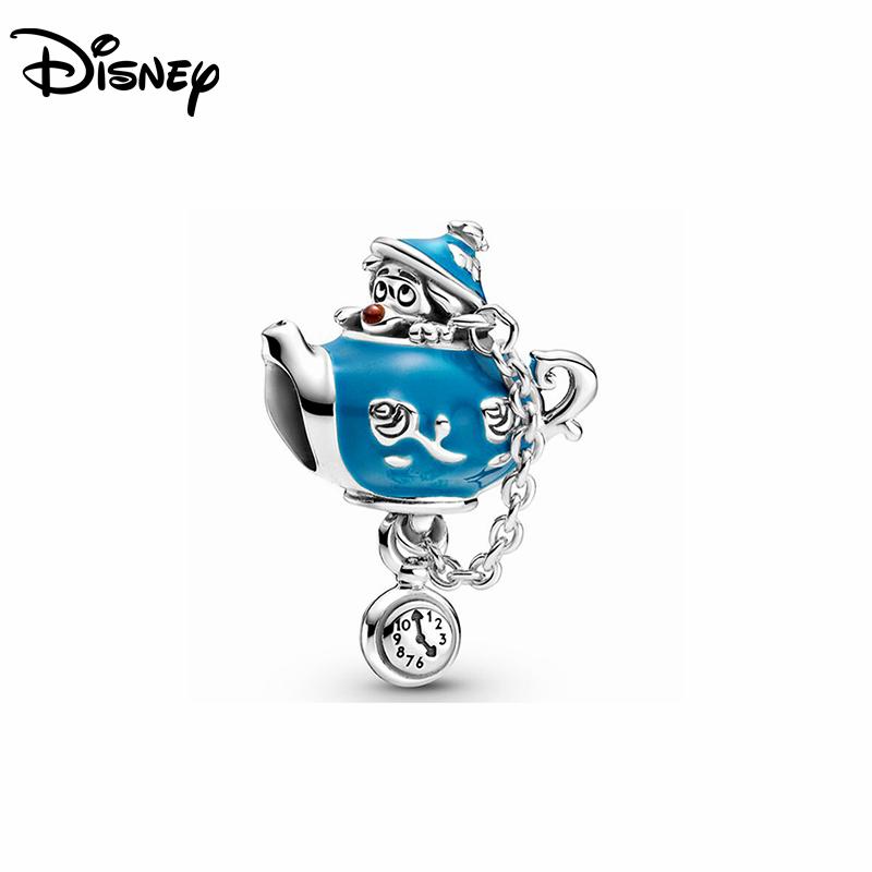 925 Silver Mermaid Series Boutique Charms Pendant Fit For Necklace Original Bracelet DIY Festival Women's Party Gifts