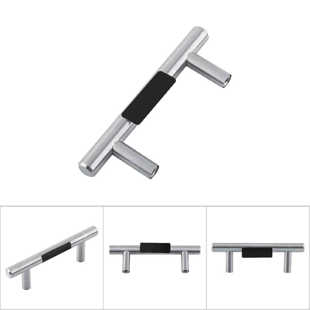 100MM Stainless Steel T Bar Door Cabinet Pull Handle Kitchen Cupboard Knobs