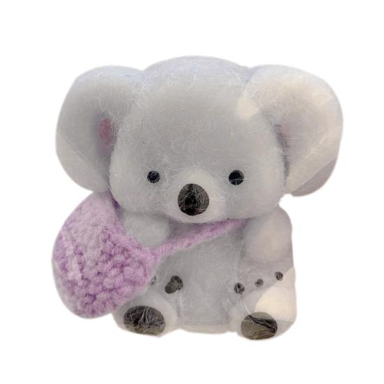 Мультяшная коала, сжимающая игрушку, ручная работа, антистрессовая игрушка для сидящей коалы, сенсорная игрушка для детей, подростков и взрослых, мягкий мяч для снятия стресса, игрушка-фиджет в виде животного