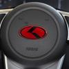 3D Car Logo Steering Wheel Center Emblem Sticker For KIA GT K5 Sportage Ceed Sorento Cerato Rio Soul KN Stinger Proceed Picanto