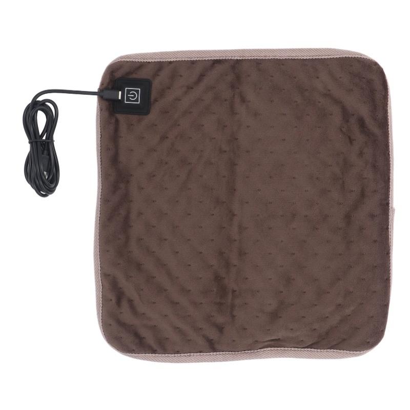 Heated Blanket Electric Throw USB 5W Soft Synthetic Fiber 3 Gear Electric Heating Blanket With 5ft Cable For Keeping Warm In