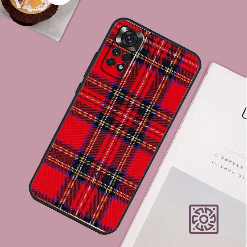 Чехол Clan Stewart Dress Tartan Pattern для Xiaomi Redmi Note 14 13 12 11 15 Pro Plus Redmi 15 13 10 10C 12C 13C 14C 15C
