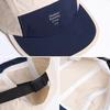 Embroidered Letter 5 Panel Baseball Cap Contrast Color Sun Hat Casual Sports Cap  Unisex