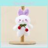 Rabbit Plush Cherry Toy Pp Cotton Stuffed Animal Keychain For Gift Kids