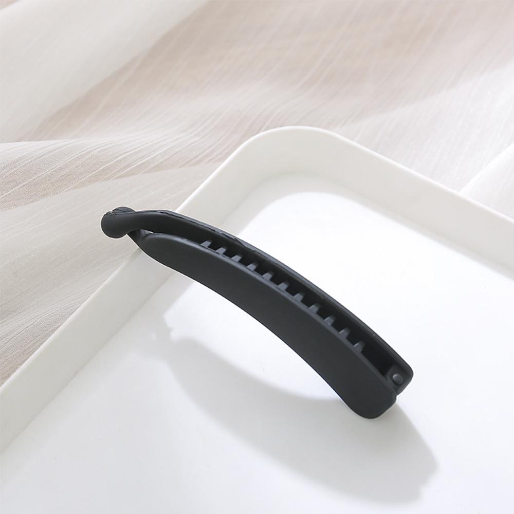 Заколки Аксессуары для волос Однотонные Женские Зажимы для волос Заколки-крабы Держатель для хвостика Зажим-банан