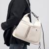 Многоцелевой рюкзак женский из натуральной кожи женский Baotou Layer Cowhide Bag модная одноплечевая сумка с косым ремнем большая вместимость