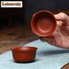 2 шт./набор чайников из фиолетовой глины Исин Quik Pots, чайная утварь, портативный дорожный чайный набор, китайские чайные чайники, чайная церемония, посуда для напитков 40 мл