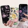 Чехол для Itel A27 A48 A25 A35 Стильный художественный ударопрочный Funda для Itel A60 A60s A70 Мягкий жидкий силиконовый бампер