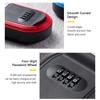 Wall Mounted Key Storage 4 Digital Combination Password Security Code Lock Key Lock Box For Home Office Storage Box Organizer