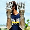 Medieval Nazgul Gloves Set Gauntlet Gloves Pair Steel Armor Gloves Set Roleplay Costume Gloves Gauntlets