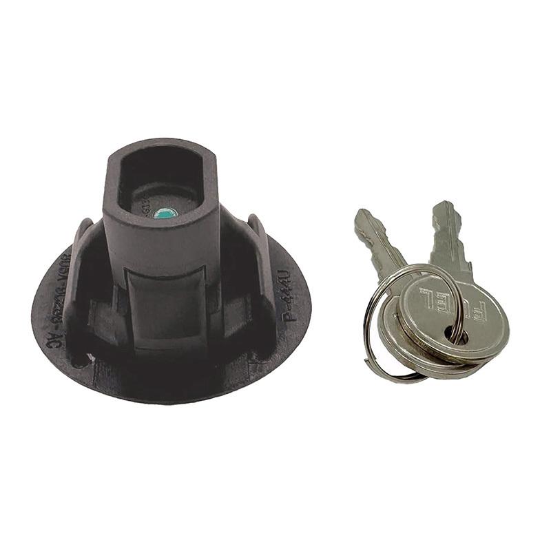 8U5Z-9C268-B Car Locking Fuel Tank Filler Cap With 2 Keys For Ford F150 Fiesta Edge Escape Focus Lincoln Navigator MKS Mercury