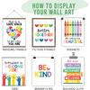Hadley Designs Diversity Posters For Classroom Elementary –6 Inclusive Everyone Is Welcome Classroom Decor, Safe Space Sign Preschool Kindness
