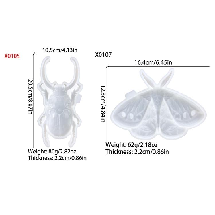 Многофункциональные силиконовые формы Форма бабочки Формы для рукоделия Формы для настенных украшений Принадлежности для ручной работы Подходят для рукоделия