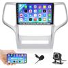 2Din Car Stereo Radio For JEEP Grand Cherokee WK2 2014-2022 Android 12 Multimedia Viedo Player GPS CarPlay Navi 10inch