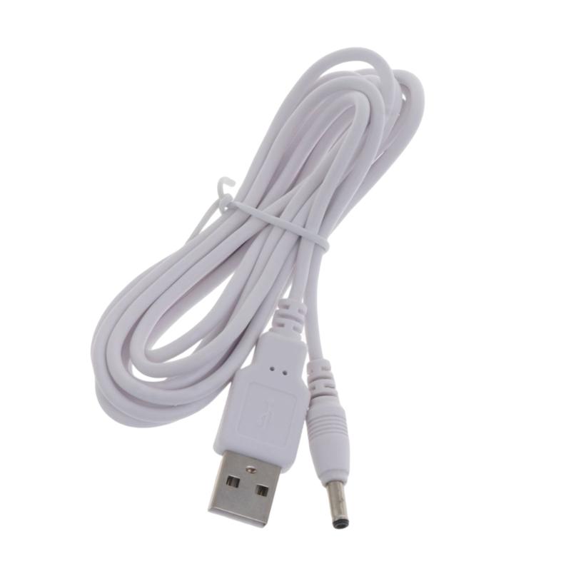 Запасной USB-кабель питания 5 В, быстрая зарядка USB с цилиндрическим разъемом 3,5x1,35 мм, не поддерживает 12 В, длина 1 м/2 м/3 м
