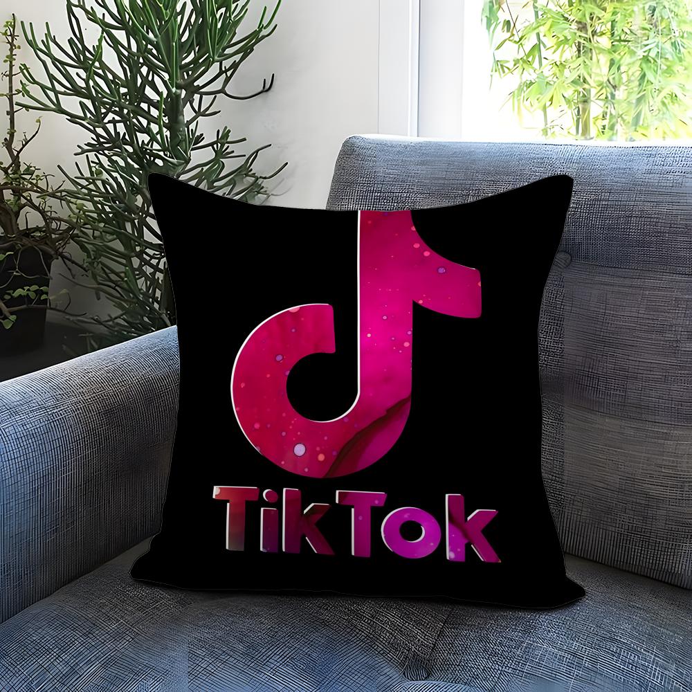 Чехол для подушки T-TikTok-K Удобный двусторонний чехол для подушки Идеально подходит для автомобиля, дивана, спальни и многого другого