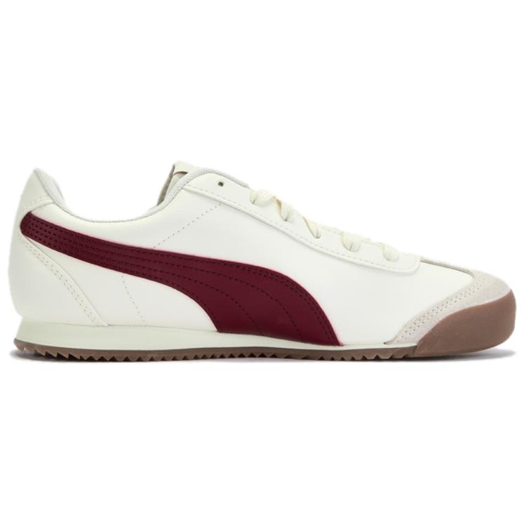 Puma Turino Удобные Универсальные Низкие Кроссовки Унисекс Кроссовки Белый Красный Золотой 371113-18