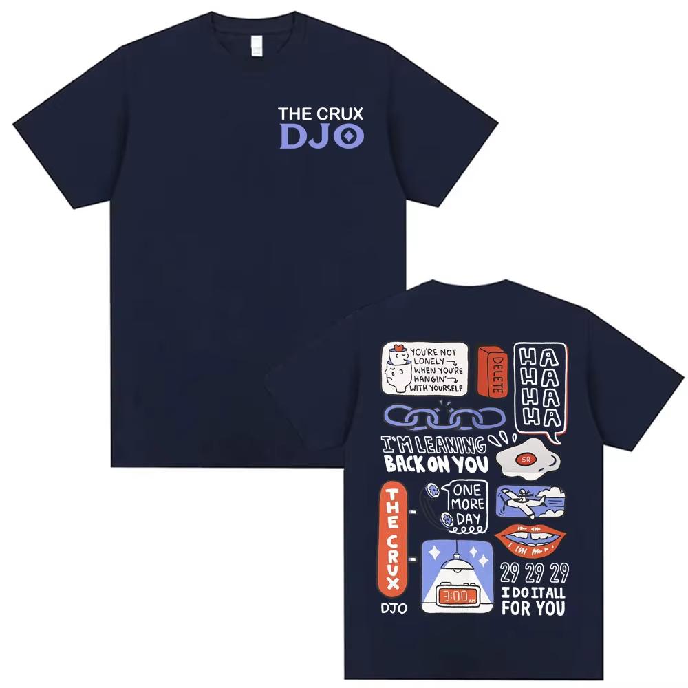 The Crux Djo Inspired Album Graphic T Shirts Unisexs Clothing Harajuku Aesthetic Short Sleeve Tshirts Casual Cotton T Shirt