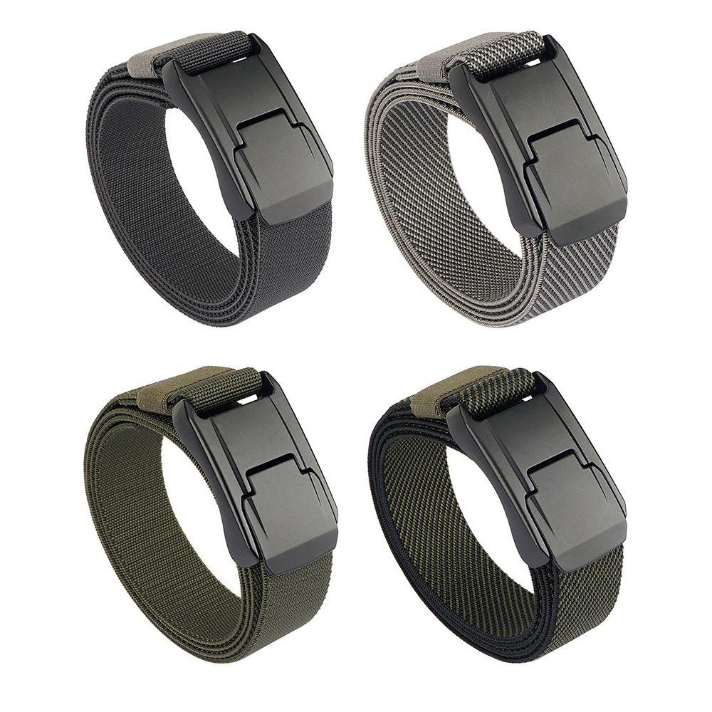 Сильный мужской ремень с быстросъемной пряжкой, эластичный ремень для праздничных подарков, рабочий ремень для занятий спортом на открытом воздухе