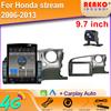9,7-дюймовый вертикальный экран Tesla Android 12.0 для Honda stream 2006-2013 Мультимедийный автомобильный радиоприемник Carplay GPS-навигатор-плеер